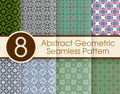 Abstract Geometric Seamless Pattern Vol. II
