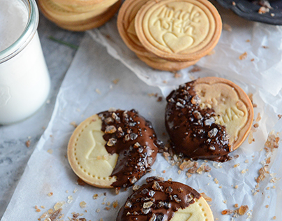 Butter choco cookies