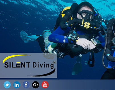 Silent Diving - Banner design .
