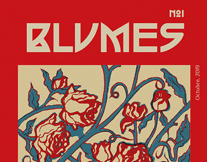 Diseño editorial: Revista Blumes