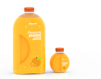 Wegmans Orange Juice Redesign