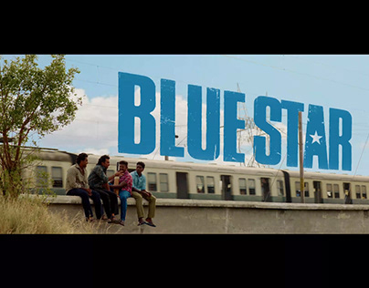 BlueStar movie tittle animation.