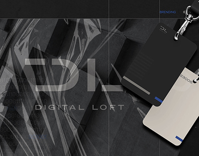Лого. Фирменный стиль |DL-digital loft |Logo. Identity