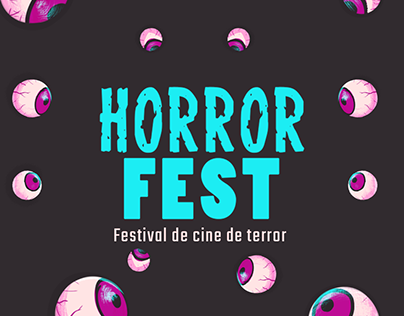 Horror Fest - Online Movie event design