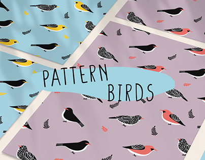 Seamless pattern design | Birds