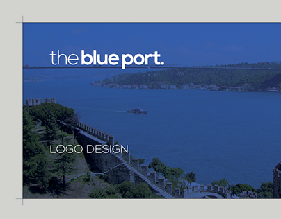 the Blue Port Logo Design