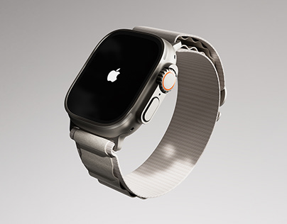 Apple Watch Ultra 3D Motion Design