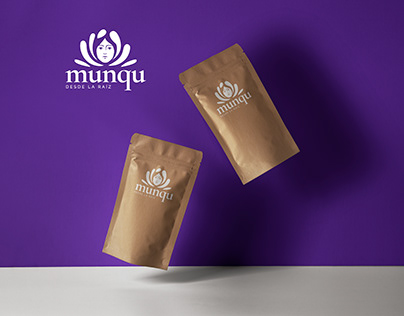 Identidad Logo Munqu Productos Naturales