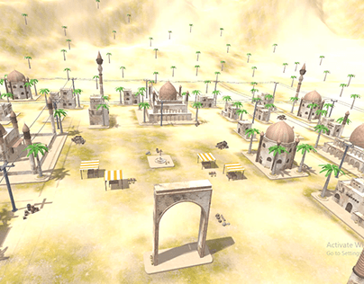 Arabian city 3D Envirnoment