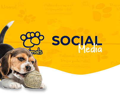 Social Media e Design de Perfil - Animals Petshop