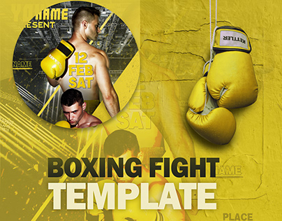 Boxing Fight Template