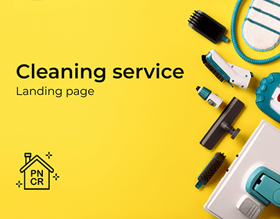 Cleaning service / Landing page