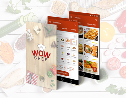 WOW CHEF (Cooking app redesign) WIP
