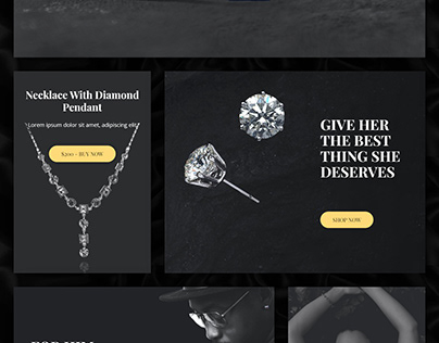 Jeweler website design