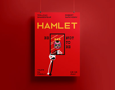 Hamlet theatre poster