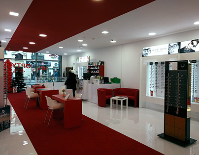 Perfect Eye Optic-"Kupiec Poznański" retail interior