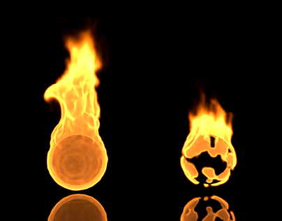 Turbulence FD different flame sizes