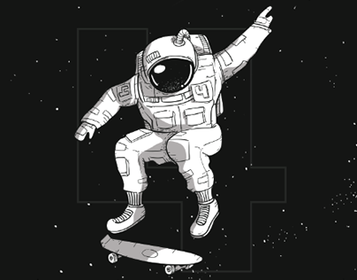 Skate outer space