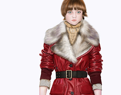 illustration-fur leather