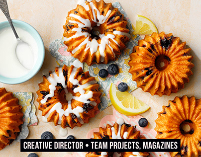 Creative Director • Team Projects, Magazines