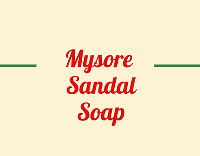 Brand Deconstruction - Mysore Sandal Soap