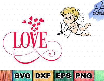 FREE Valentine Cupid SVG