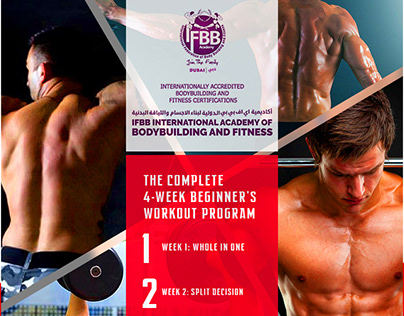 IFBB Academy Dubai - Weekly Workout Plan - Week 1