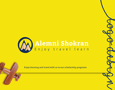 ALemni Branding ( Education Travel Agency logo )