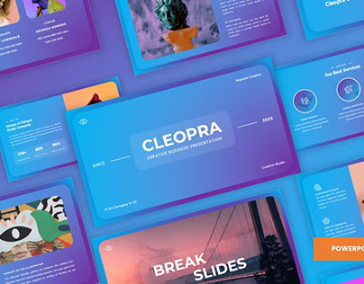 Free Cleopra - Creative Business PowerPoint Template