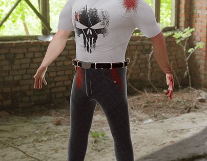 (Punisher) Personaje 3D