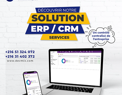 Nos solutions ERP/CRM