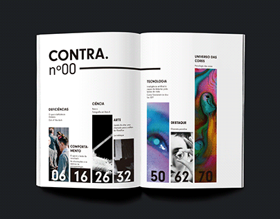 Project thumbnail - CONTRA. | Projeto Editorial - Acadêmico