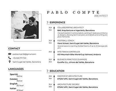 CV | Pablo Compte