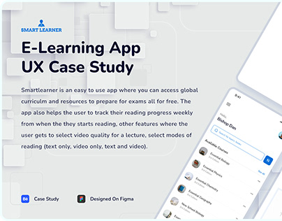 E-Learning App Case Study (Smart Learner)