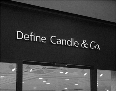 Define Candle & Co. / Brand Identity / Свечи