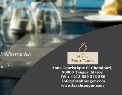 Brasserie - Hotel Farah Tanger