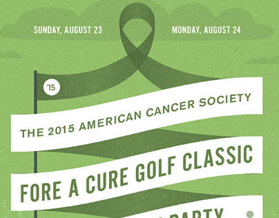 American Cancer Society: Fore A Cure Tri-fold 