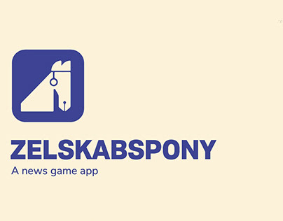 ZELSKABSPONY - a news game
