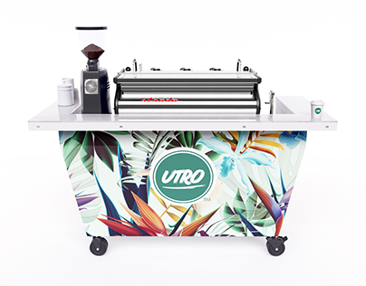 Utro Coffee clover 3d model