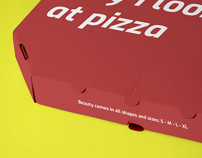 Pizza is Love, Pizza is Life – Pizza Box – Packaging