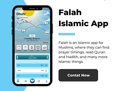 Project thumbnail - Falah App (Islamic App)