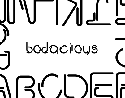 bodacious font