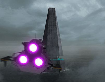 star wars spaceship animation 3d
