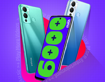 Infinix HOT 12 Play KV & Product Page Concept