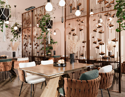 Café interior design