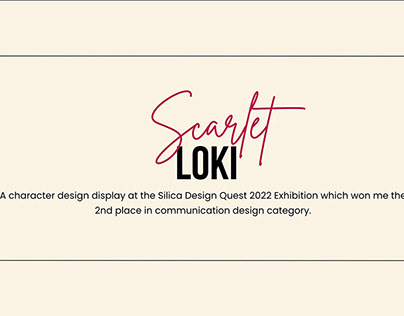 Scarlet Loki Character Design