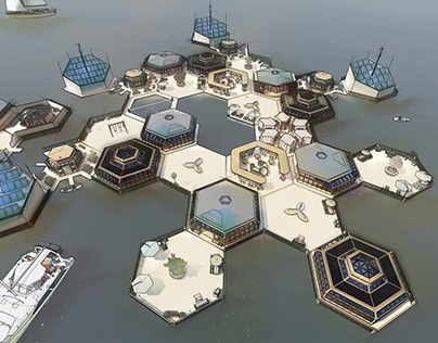 ATLANTIS : Modular Evolutive Floating Eco City