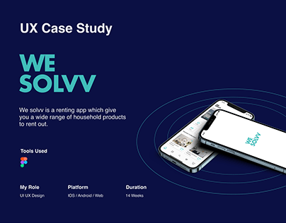 We solvv Rental app - UX Case Study