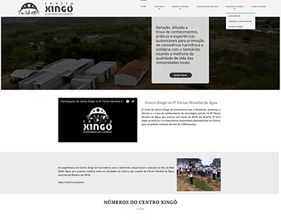 Site Centro Xingó