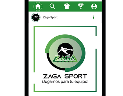 UX Desing app Zaga Sport Módulo torneos